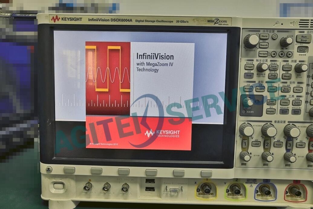 是德示波器DSOX6004A不开机黑屏无显示维修案例 是德示波器DSOX6004A不开机黑屏无显示维修案例