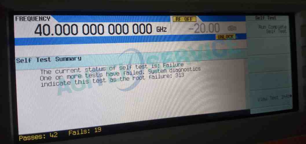 信号发生器N5183B_40G没有波形维修 信号发生器N5183B_40G没有波形维修