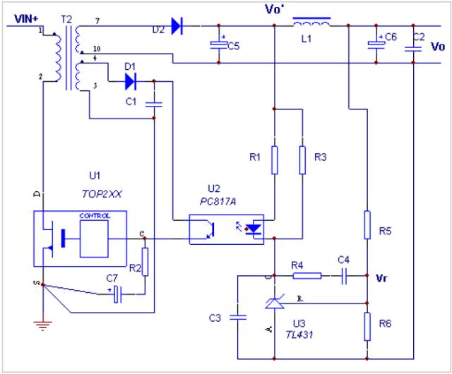 TL431可控精密稳压源典型应用案例-电源维修 TL431可控精密稳压源典型应用案例-电源维修