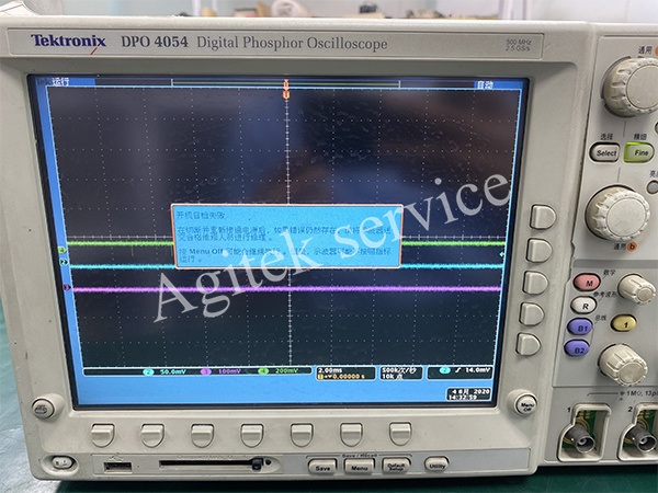 泰克示波器DPO4054开机自检失败维修售后 泰克示波器DPO4054开机自检失败维修售后
