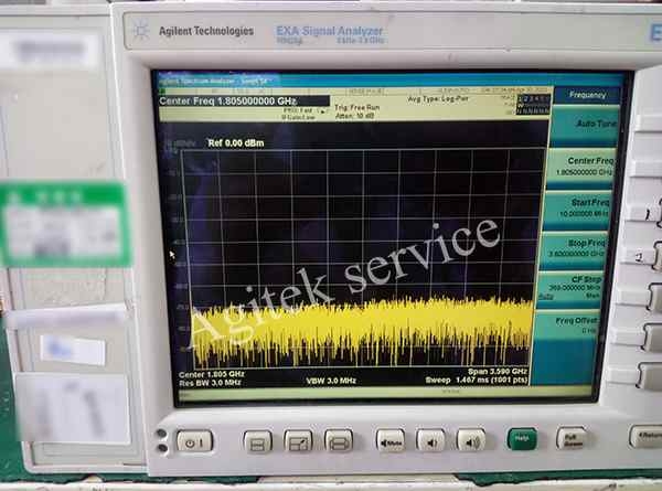 是德N9020A频谱仪报错维修案例 是德N9020A频谱仪报错维修案例