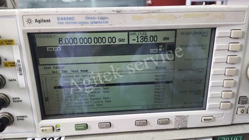 是德E4438C信号发生器维修案例集合 是德E4438C信号发生器维修案例集合