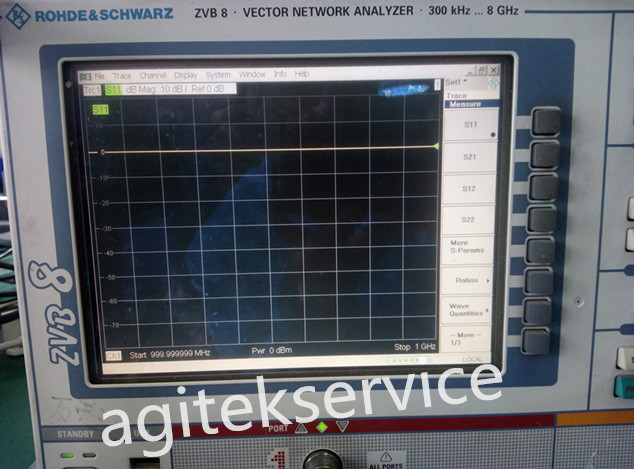 RS网络分析仪ZVB8维修案例 RS网络分析仪ZVB8维修案例
