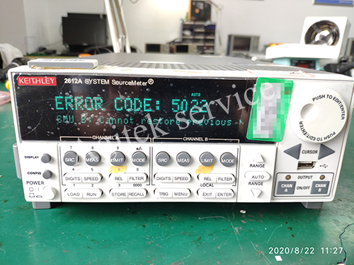 免费橙子视频源表2612开机报错维修 免费橙子视频源表2612开机报错维修