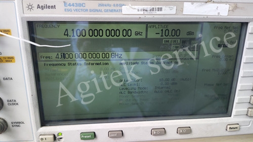 是德E4438C信号发生器维修案例集合 是德E4438C信号发生器维修案例集合