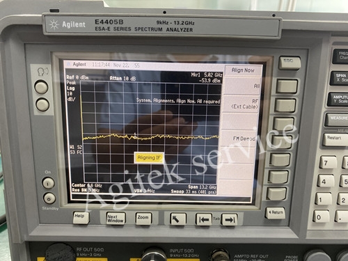 是德频谱分析仪E4405B维修报错LO unlock故障 是德频谱分析仪E4405B维修报错LO unlock故障