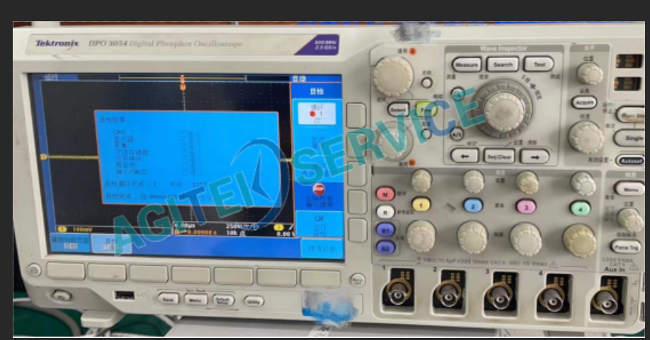 安捷伦示波器DPO3054自校准SPC失败维修