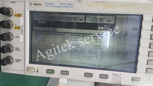 是德E4438C信号发生器维修案例集合 是德E4438C信号发生器维修案例集合