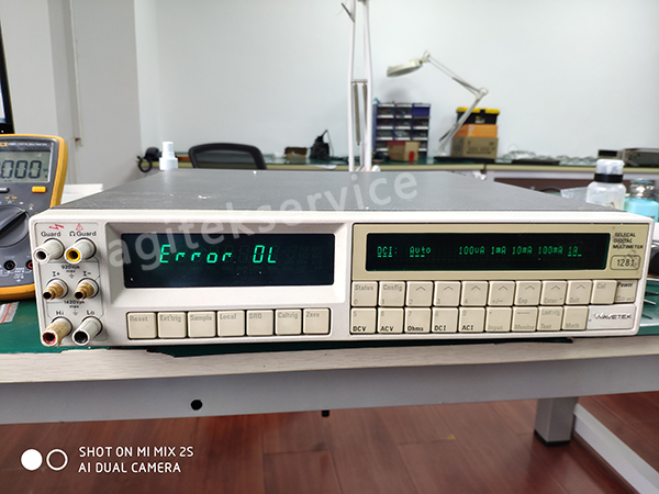 Fluke万用表1281直流电流报错维修 Fluke万用表1281直流电流报错维修