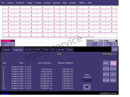示波器的顺序模式和DPX模式的区别以及各自的优缺点 示波器的顺序模式和DPX模式的区别以及各自的优缺点