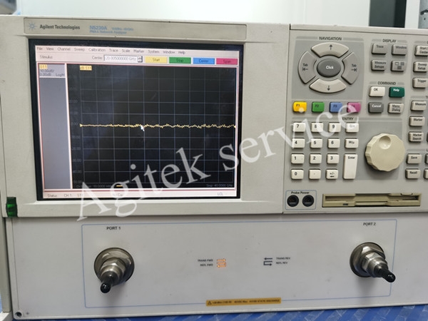 维修网络分析仪N5230A开机报错unlevel故障 维修网络分析仪N5230A开机报错unlevel故障