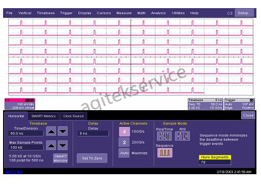 示波器的顺序模式和DPX模式的区别以及各自的优缺点 示波器的顺序模式和DPX模式的区别以及各自的优缺点