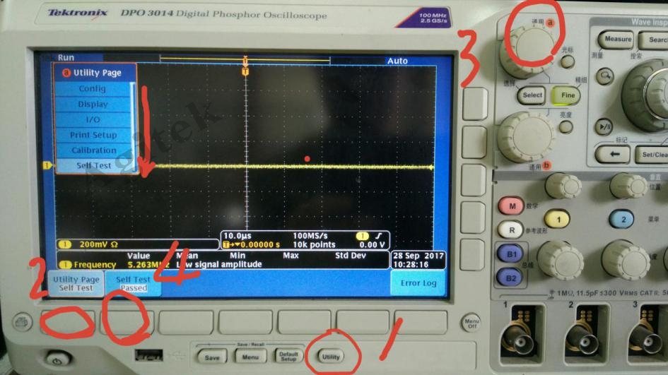 示波器维修 示波器维修