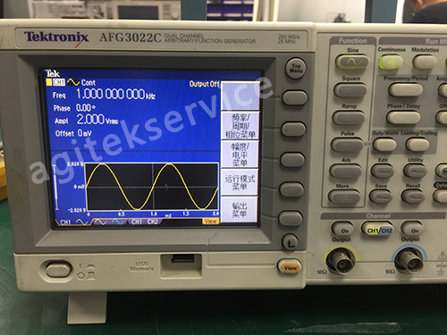 泰克信号源AFG3022C屏幕不亮故障维修 泰克信号源AFG3022C屏幕不亮故障维修
