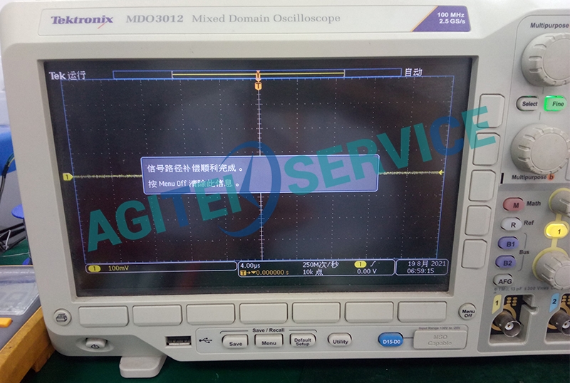 泰克示波器X轴出现故障，该怎么维修？