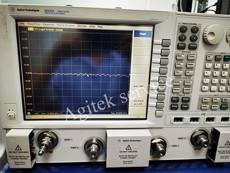 安捷伦N5245A网络分析仪功率异常维修案例 安捷伦N5245A网络分析仪功率异常维修案例