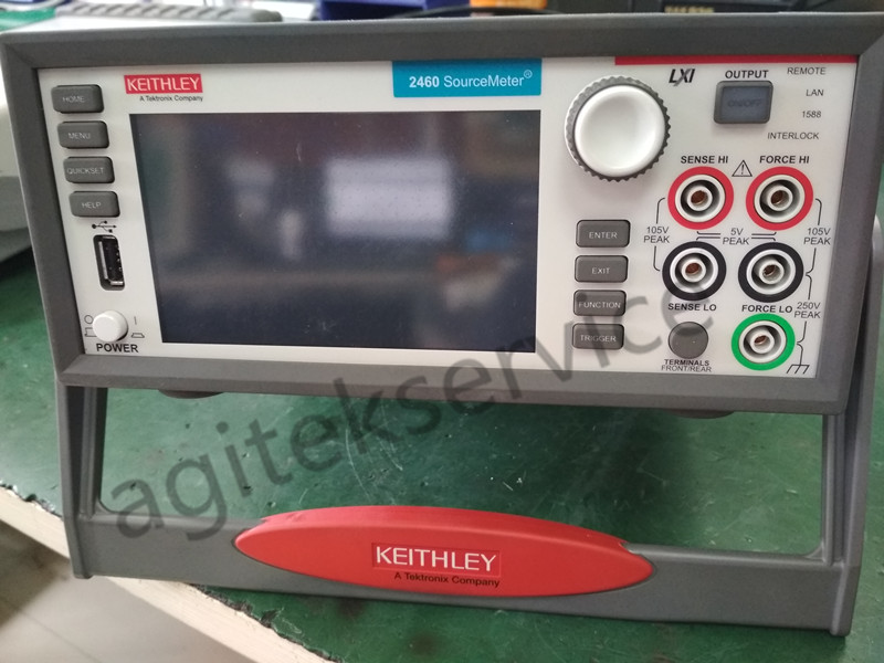 免费橙子视频数字源表2460开机黑屏故障维修案例-2460维修