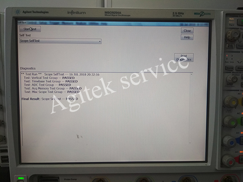 安捷伦示波器MSO9254A反复重启维修 安捷伦示波器MSO9254A反复重启维修