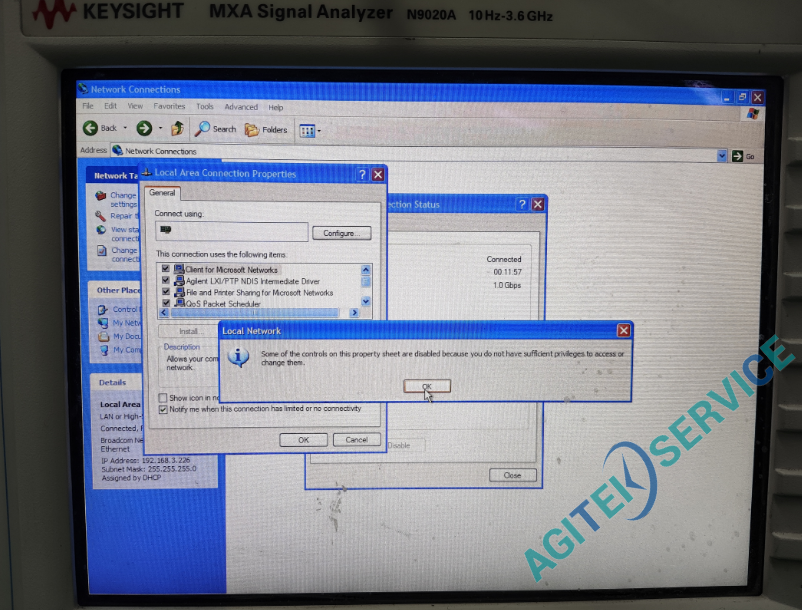 是德N9020A频谱分析仪如何更改IP地址 是德N9020A频谱分析仪如何更改IP地址
