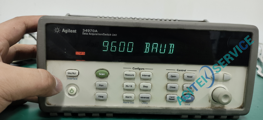 安捷伦34970A数据采集器如何设置通讯接口 安捷伦34970A数据采集器如何设置通讯接口