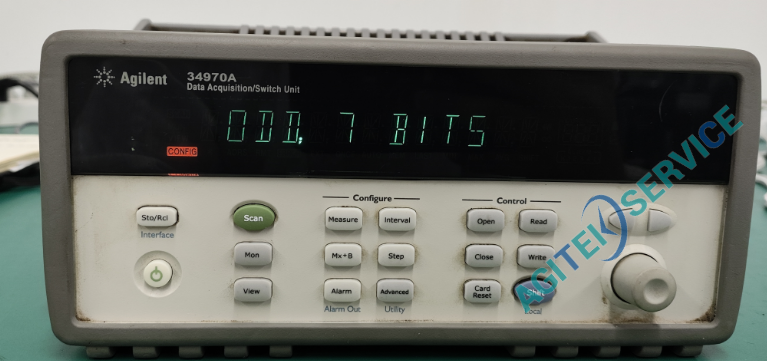 安捷伦34970A数据采集器如何设置通讯接口 安捷伦34970A数据采集器如何设置通讯接口