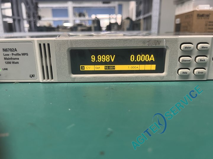 安捷伦Agilent N6702电源开机输出报错UNR维修 安捷伦Agilent N6702电源开机输出报错UNR维修