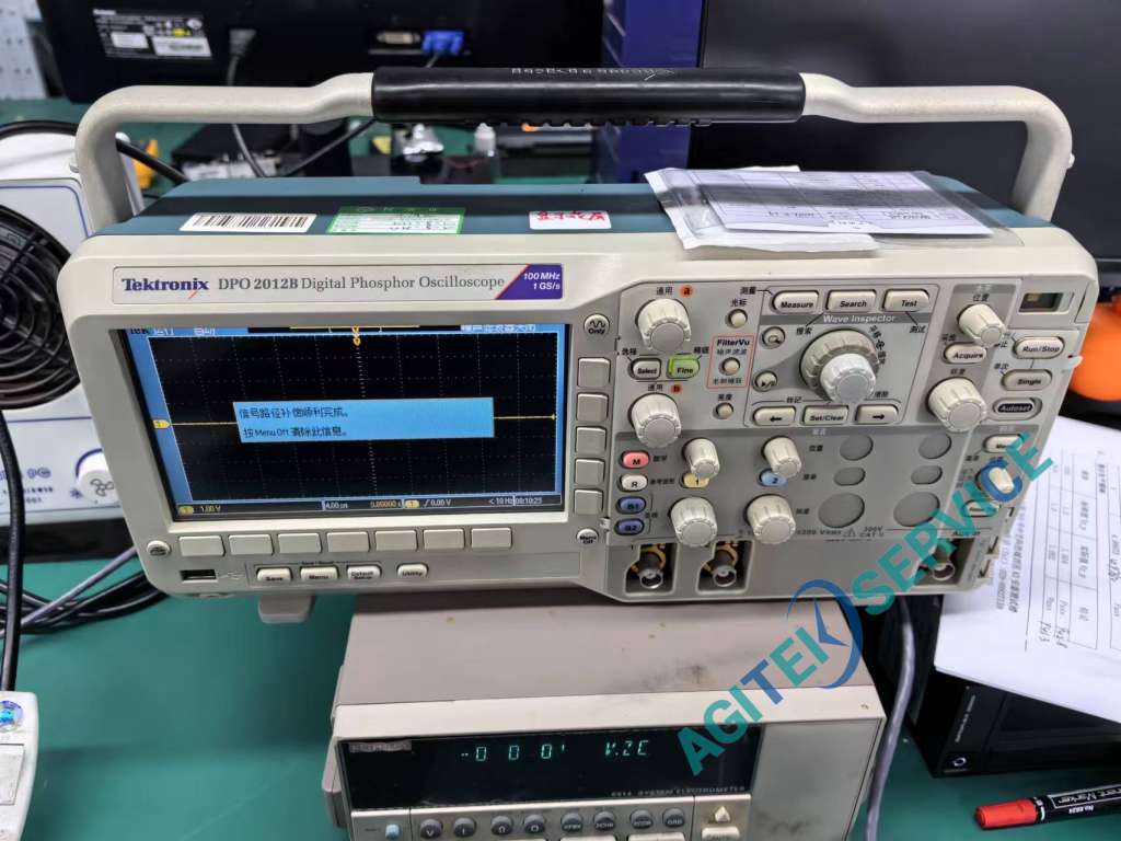 泰克DPO2012B示波器屏幕花屏维修 泰克DPO2012B示波器屏幕花屏维修