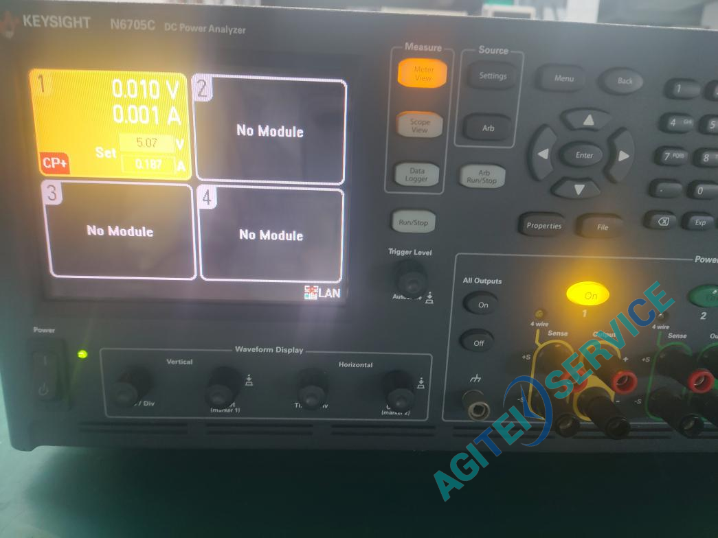 是德N6705C直流电源分析仪开机报错无法输出维修 是德N6705C直流电源分析仪开机报错无法输出维修