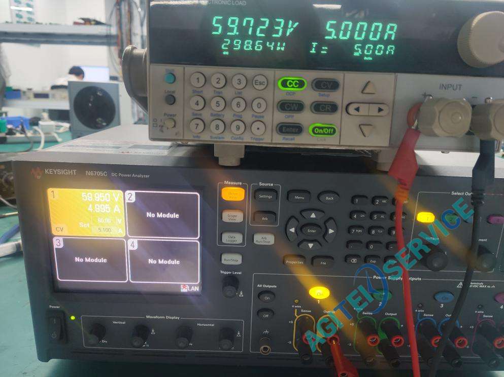 是德N6705C直流电源分析仪开机报错无法输出维修 是德N6705C直流电源分析仪开机报错无法输出维修