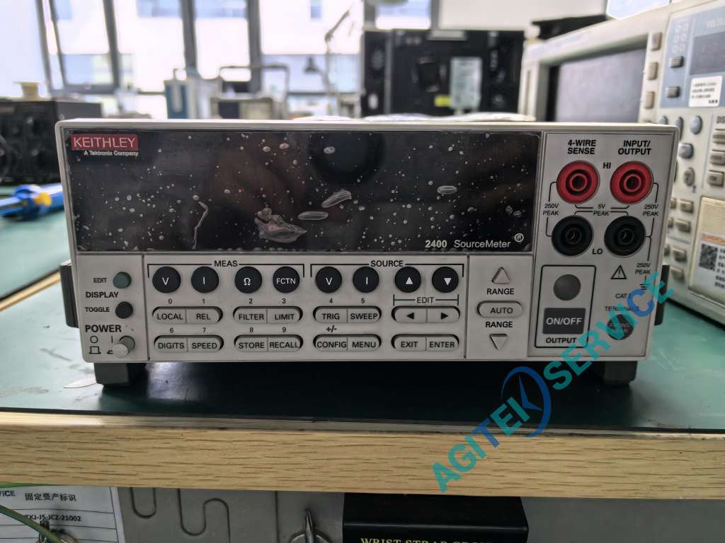 免费橙子视频Keithley 2400源表开机报错601维修 免费橙子视频Keithley 2400源表开机报错601维修