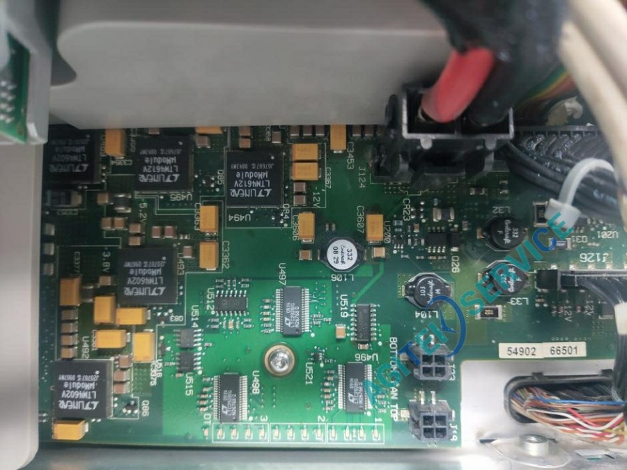 安捷伦MSO9254A示波器开机过程中掉电维修 安捷伦MSO9254A示波器开机过程中掉电维修