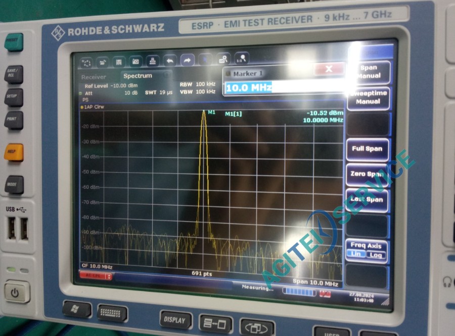 罗德与施瓦茨ESRP EMI测试接收机开不了机维修 罗德与施瓦茨ESRP EMI测试接收机开不了机维修
