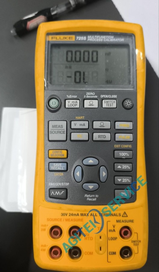 橙子视频软件725S多功能过程校准仪无法开机维修 橙子视频软件725S多功能过程校准仪无法开机维修