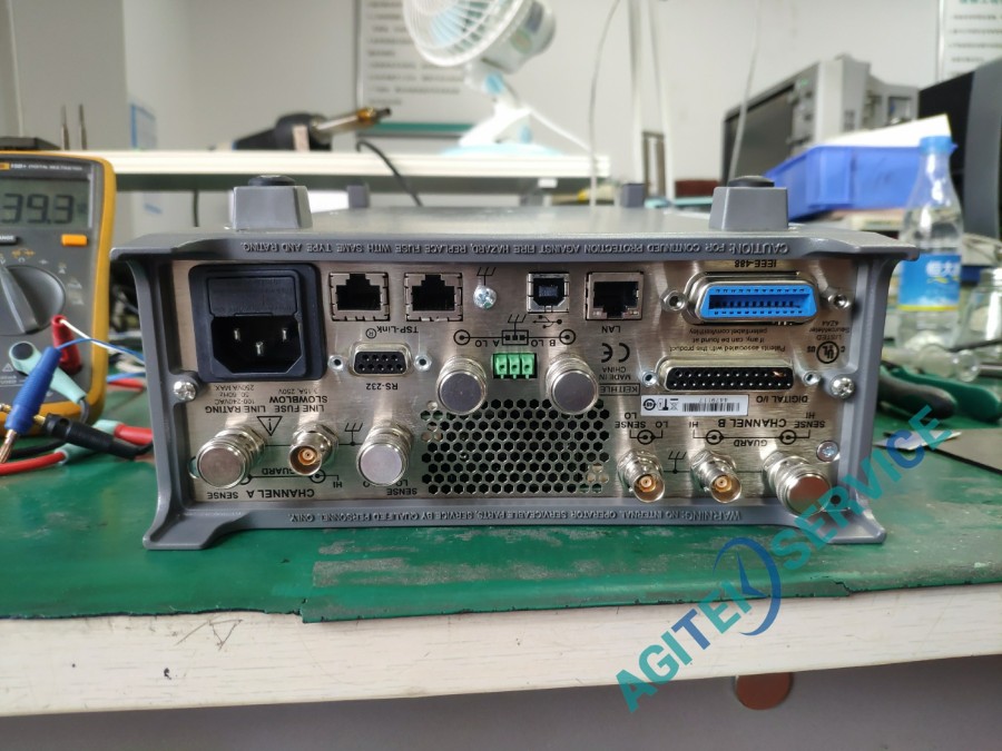 免费橙子视频2612b数字源表后面板的线怎么连 免费橙子视频2612b数字源表后面板的线怎么连