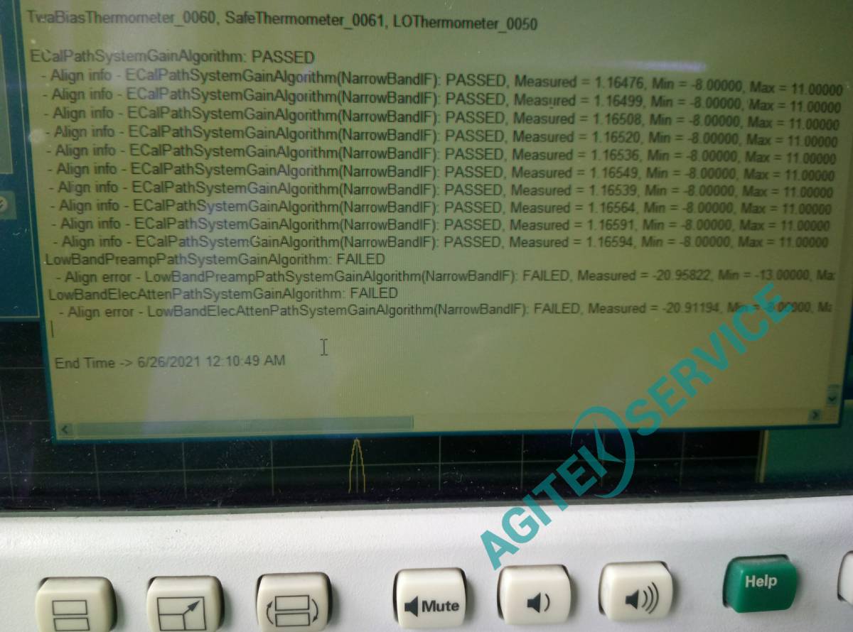 N9020B提示 power up failure N9020B提示 power up failure