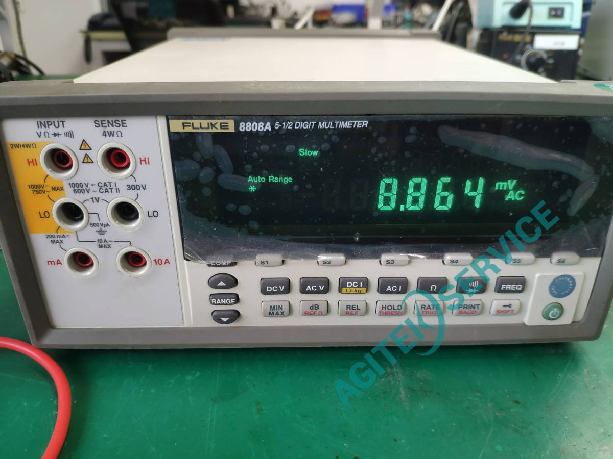 Fluke橙子视频软件8808A台式数字多用表显示cal error Fluke橙子视频软件8808A台式数字多用表显示cal error