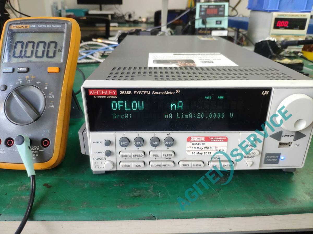 Keithley免费橙子视频2635A 源表报error802如何解决 Keithley免费橙子视频2635A 源表报error802如何解决