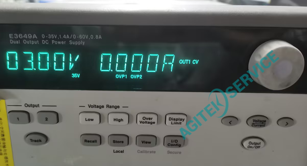 是德科技E3649A高精度直流电源out1一直提示unreg维修 是德科技E3649A高精度直流电源out1一直提示unreg维修