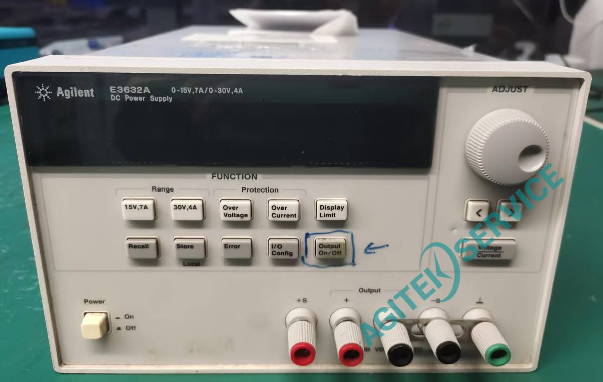 安捷伦E3632A直流可调电源电压电流输出值无法通过旋钮调节 安捷伦E3632A直流可调电源电压电流输出值无法通过旋钮调节