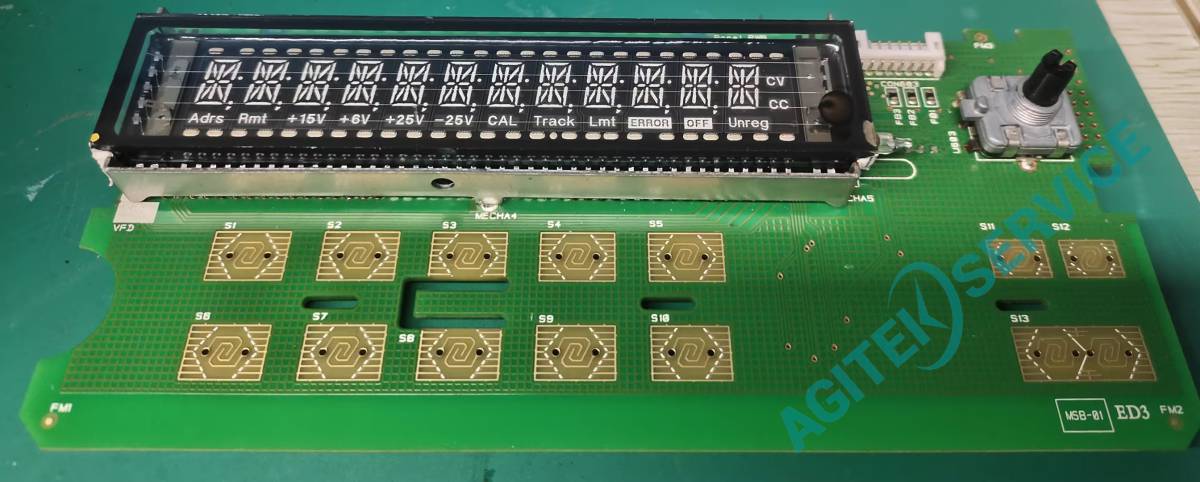 安捷伦E3632A直流可调电源电压电流输出值无法通过旋钮调节维修 安捷伦E3632A直流可调电源电压电流输出值无法通过旋钮调节维修