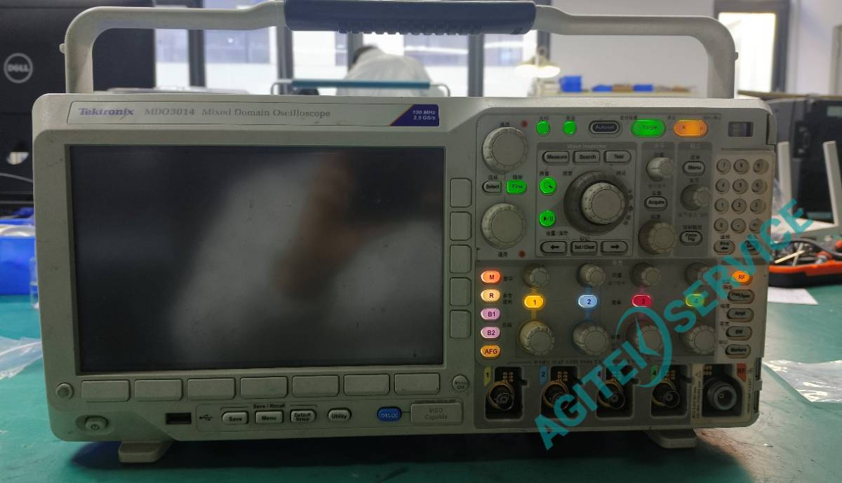 泰克MDO3014示波器开机后屏幕无反应维修 泰克MDO3014示波器开机后屏幕无反应维修