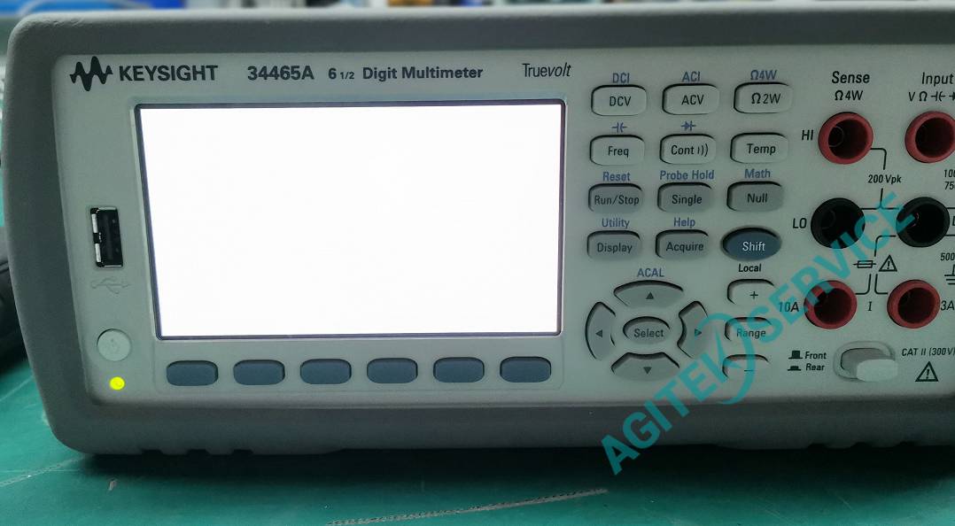 Agilent安捷伦34465A万用表白屏维修 Agilent安捷伦34465A万用表白屏维修